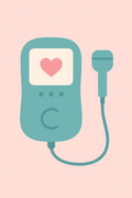 Fetal Doppler Heartbeat Monitor